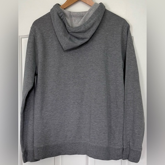 Volcom Gray Pullover Hoodie Men’s Medium – Logo Patch, Kangaroo Pocket - Picture 7 of 13